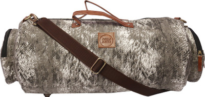 

Jhola Basta anvas Travel Duffel Bag(Grey, White)
