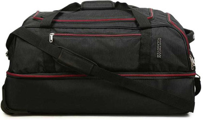 

American Tourister Arbor Wheel 65Cm Duffel Strolley Bag(Black)