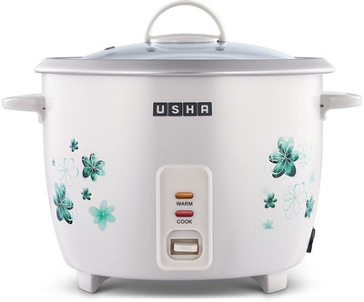

Usha MC - 3718S Electric Rice Cooker(1.8 L, White)