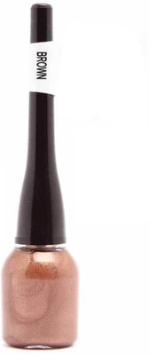 

BeautyQua Shimmer Glittery Colored Eyeliner (Brown) High Quality Liquid Eyeliner 4 ml(Multi)