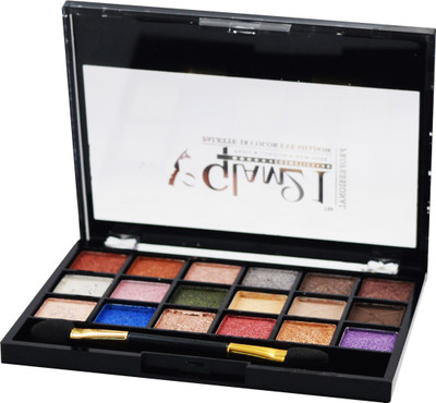 

Glam 21 18-Color Eyeshadow-ES511-03 18 g(Multicolor)