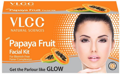 

VLCC Papaya Fruit Facial Kit 60 g(Set of 4)