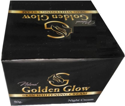 

GOLDEN GLOW NATURAL SKIN WHITENING NIGHT CREAM,50 GRAMS(50 g)