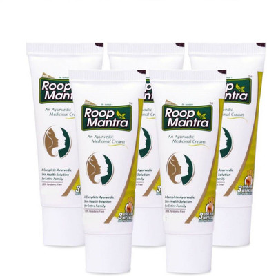 

Roop Mantra Fairness Face Cream 60G PACK OF 5(300 g)
