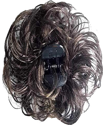 

shivnath enterprises hair clutcher curly juda bun maker [pack of 2pcs] Hair Accessory Set(Black)