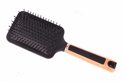 

FOK Rectangular Paddle Hair Brush Cushion Brush With Wooden Handle