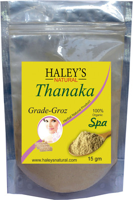 

haley's natural Thanaka powder for permanent hair removal Cream(50 g)