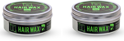

MIRELLA HYPE Hair Wax Green 2 Pack combo for men Hair Styler Hair Wax(125 g)