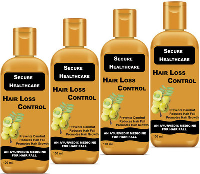 

Secure Healthcare Hair Loss Control Hair Regain Oil For Men & Women Pack Of 4(400 ml)