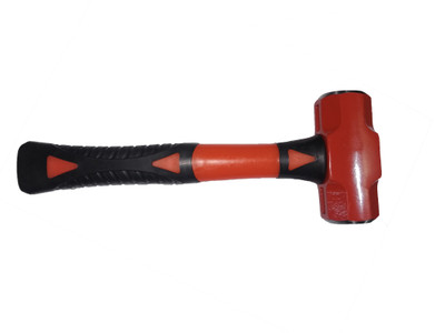 Arnav 1.5 Lbs (750 gm) Sledge Hammer with Indestructible Fiberglass Handle Machinist Hammer(0.75 kg)