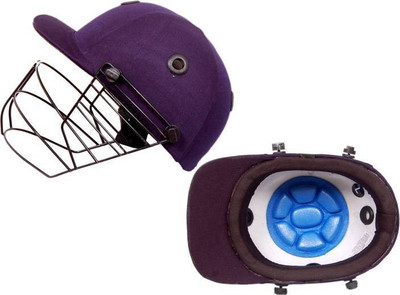 Battle Walk Super Segma Cricket Helmet(Blue, Black)