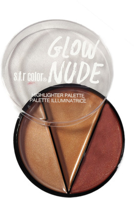 

s.f.rcolor Glow Nude-Highlight /Eye Palette 3 Multicolor Highlighter(Multicolor)