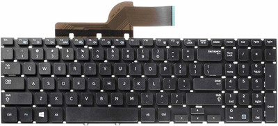 SellZone NP355V5C A02CA Internal Laptop-size Laptop Keyboard Compatible with Desktop, Laptop, Mac(Black)