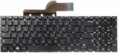 SellZone NP300E5E S0CES Internal Laptop-size Laptop Keyboard Compatible with Desktop, Laptop, Mac(Black)