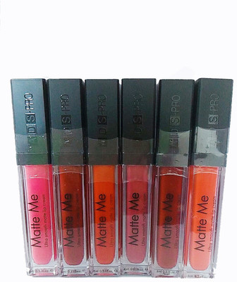 

MATTE ME ULTRA SMOOTH MATTE LIPSTICK PACK OF 6(150 g, MULTICLOUR)