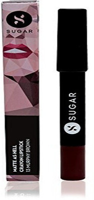 

Sugar Cosmetics Matte As Hell Crayon Lipstick(13 Murphy Brown (Chocolate Burgundy))