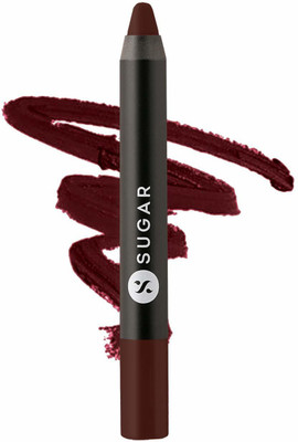 

Sugar MATTE AS HELL Crayon Lipstick With Sharpener(13 Murphy Brown)