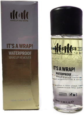 

M&M Makeup And more Waterproof Makeup Remover Makeup Remover(130 ml)