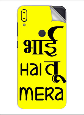 Snooky Asus Zenfone Max Pro M1 Mobile Skin(Yellow)
