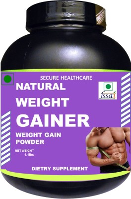 Secure Healthcare Natural Weight Gainer Supplement 500g Pack of 1 Weight Gainers/Mass Gainers(500 g, unflavoured)
