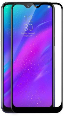 CASEHUNT Edge To Edge Tempered Glass for Realme 3, Realme 3i(Pack of 1)