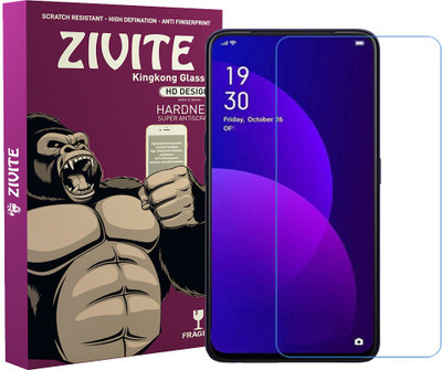 ZIVITE Tempered Glass Guard for OPPO F11 Pro, OPPO K3, Realme X(Pack of 1)