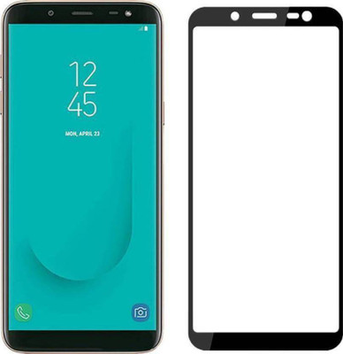 Express Buy Edge To Edge Tempered Glass for Samsung Galaxy A6 Plus(Pack of 1)