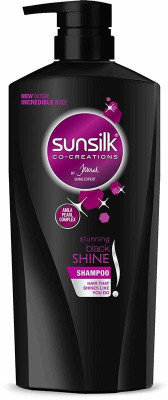 

Sunsilk Stunning Black Shine Shampoo (Pack of 2 Black Shampoos)(1300 ml)