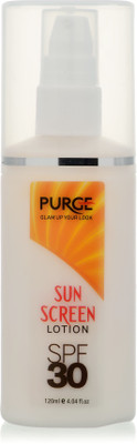 

PURGE SUNSCREEN LOTION - SPF 30(120 ml)