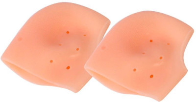 FIVANIO NEW Silicon Gel Heel Socks for Moisturize and Heal Dry Cracked Heels Heel Support(Multicolor)