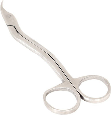 

Sr Biotech SUTURE CUTTING SCISSOR 6" inches Curved And Angled Dissecting Scissors(Blunt/Sharp Blades)