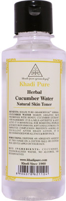 

Khadi Pure Herbal Cucumber Water - 210ml(210 ml)