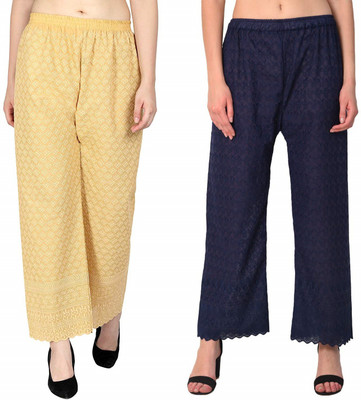 SriSaras Regular Fit Women Multicolor Trousers