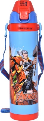 SKI Classic 450 ml Water Bottle(Set of 1, Multicolor)