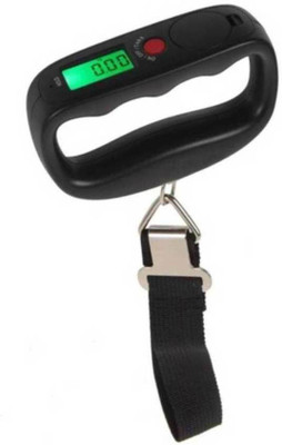 

Granny Smith Portable Digital LCD Electronic Luggage Weighing Scale Hanging 50kg/10g Pocket Backlight Belt Weighing Scale(Black)