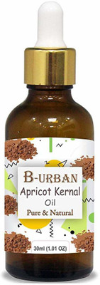 

B-urban Apricot Kernel Oil 100% Natural Pure Undiluted Uncut Carrier Oil 30ml(30 ml)