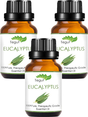 

Tegut Pure Eucalyptus Essential Oil, (10 ml) (Pack of 3)(30 ml)