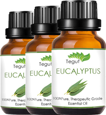 

Tegut Eucalyptus Essential Oil 100% Pure Natural & Undiluted (20 ml) (Pack of 3)(20 ml)