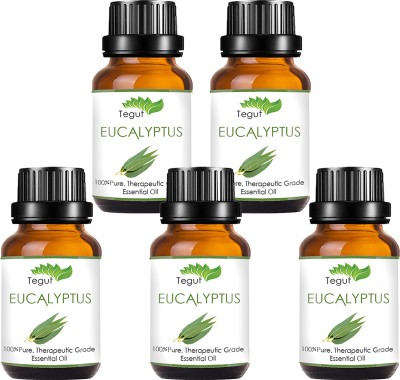 

Tegut Pure Eucalyptus Essential Oil, (15 ml) (Pack of 5)(15 ml)