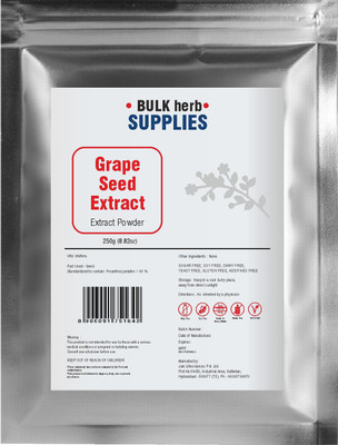 

Bulk herb SUPPLIES Pure Grape Seed Extract Powder (250 grams)(250 g)