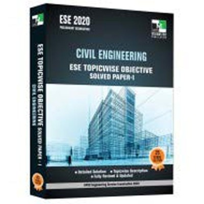 Ese- 2020 Civil Engineering Topicwise Solved Paper 1(English, Paperback, unknown)