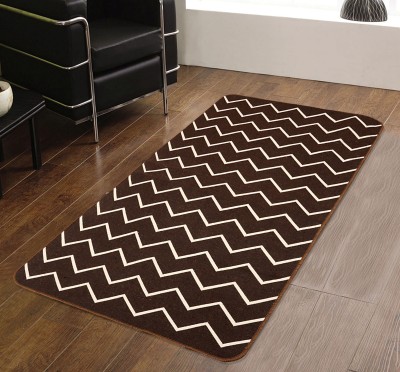 Saral Home Brown Cotton Runner(4 ft,  X 2 ft, Rectangle)