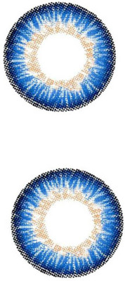 

Aura Blue_LEN9 Monthly(0, Colored Contact Lenses, Pack of 1)