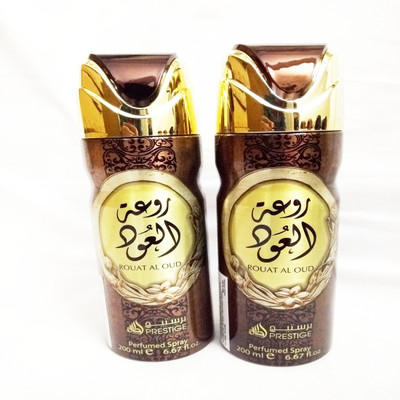 

LATTAFA ROUAT AL OUD Deodorant Spray - For Men & Women(400 ml, Pack of 2)
