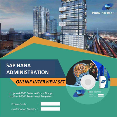

PTNR01A998WXY SAP HANA ADMINISTRATION Online Interview Set(DVD)