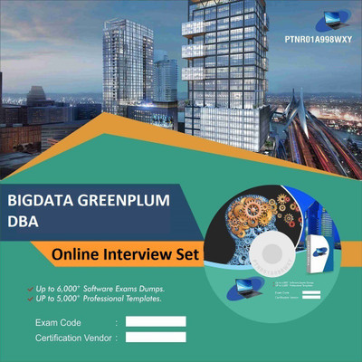 

PTNR01A998WXY BIGDATA GREENPLUM DBA Online Interview Set(DVD)