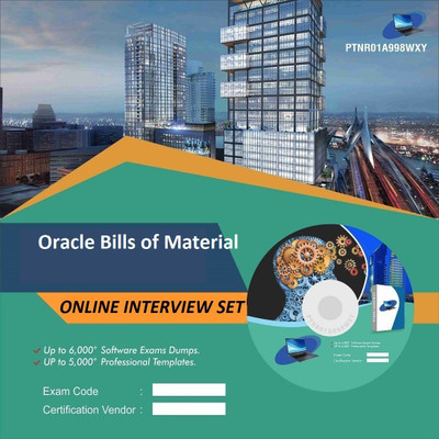 

PTNR01A998WXY Oracle Bills of Material Online Interview Set(DVD)