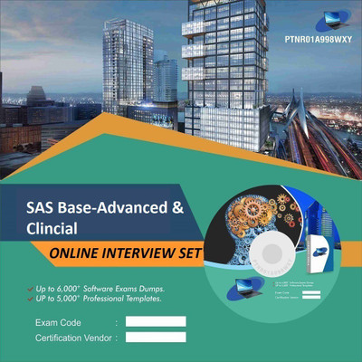 

PTNR01A998WXY SAS Base-Advanced & Clincial Online Interview Set(DVD)