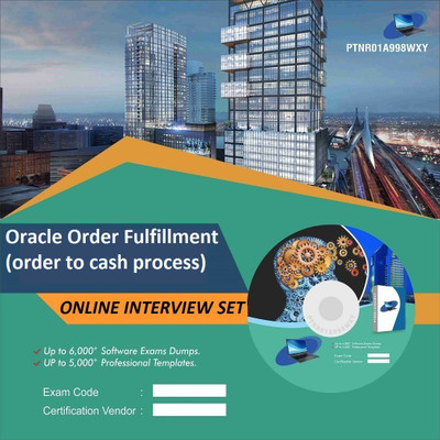 

PTNR01A998WXY Oracle Order Fulfillment (order to cash process) Online Interview Set(DVD)