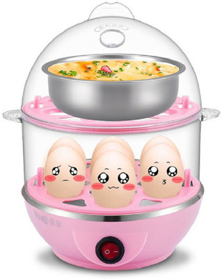 

SKYFISH NEW Double Layer Electric Egg Boiler Egg Cooker(14 Eggs)